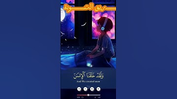 القرآن الكريم راحة نفسية #القرآن_الكريم #تلاوة_خاشعة #المصحف #دويتو #duet #yasseraldossary #اكسبلور