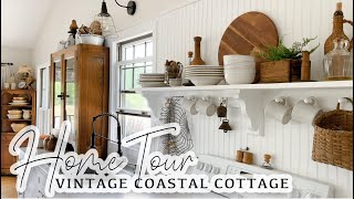 Vintage Coastal Cottage Home Tour (Summer 2023) + My Summer Decor Home Tour from Last Year *BONUS*