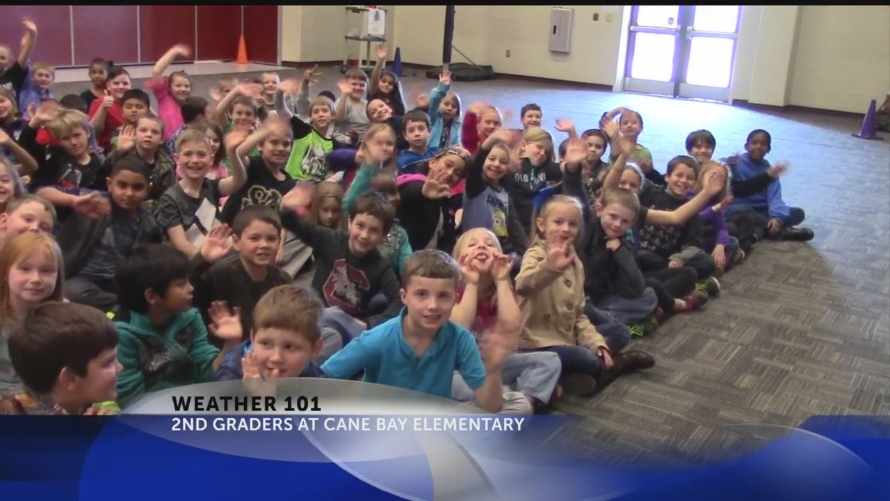 Rob Fowler talks Weather 101 at Cane Bay Elementary School - YouTube