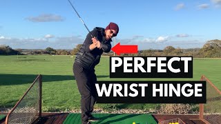 How To HINGE Your WRIST CORRECTLY In the Golf Swing (Simplified)