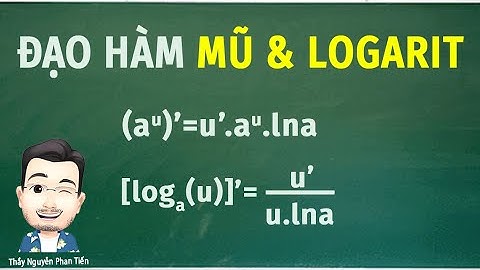 Đạo Hàm Mũ và Logarit (Toán 11 - Sgk Mới) | Thầy Nguyễn Phan Tiến
