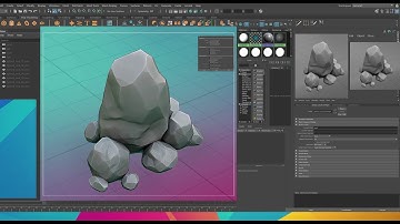 Making a Stylized Rock with Maya 2026, Zbrush, and Substance Painter