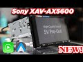 New Sony XAV-AX5600 With Apple Carplay, Android Auto and HDMI Input!