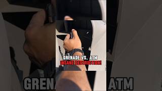 This is how grenade blows up an ATM #shorts #military