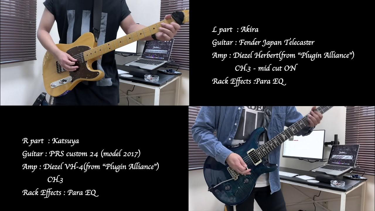 【弾いてみた】0 CHOIR / UVERworld【ギター】 YouTube