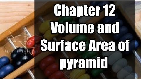 Ex 12B ||Q#5||New Oxford Mathematics ||D2 math||NSM2|Chapter 12 |Volume and Surface Area of pyramid