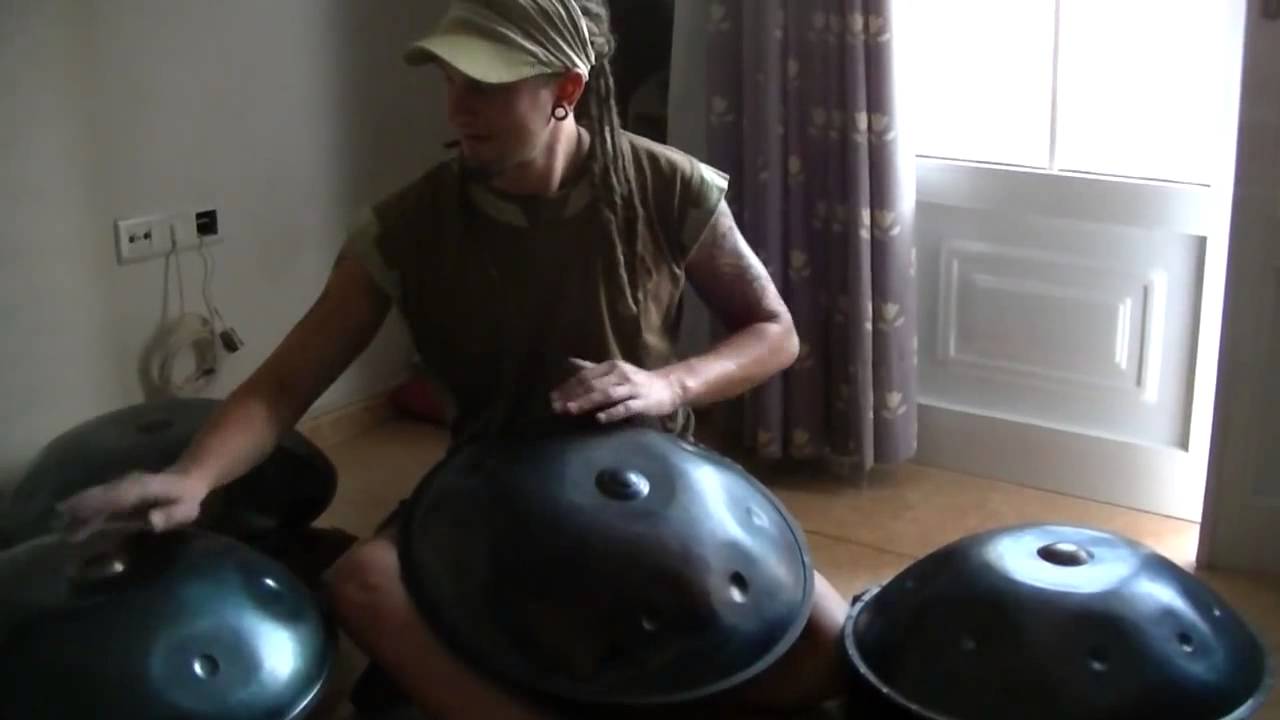 Daniel Waples improvises across 4 handpans in Lanzarote, Spain