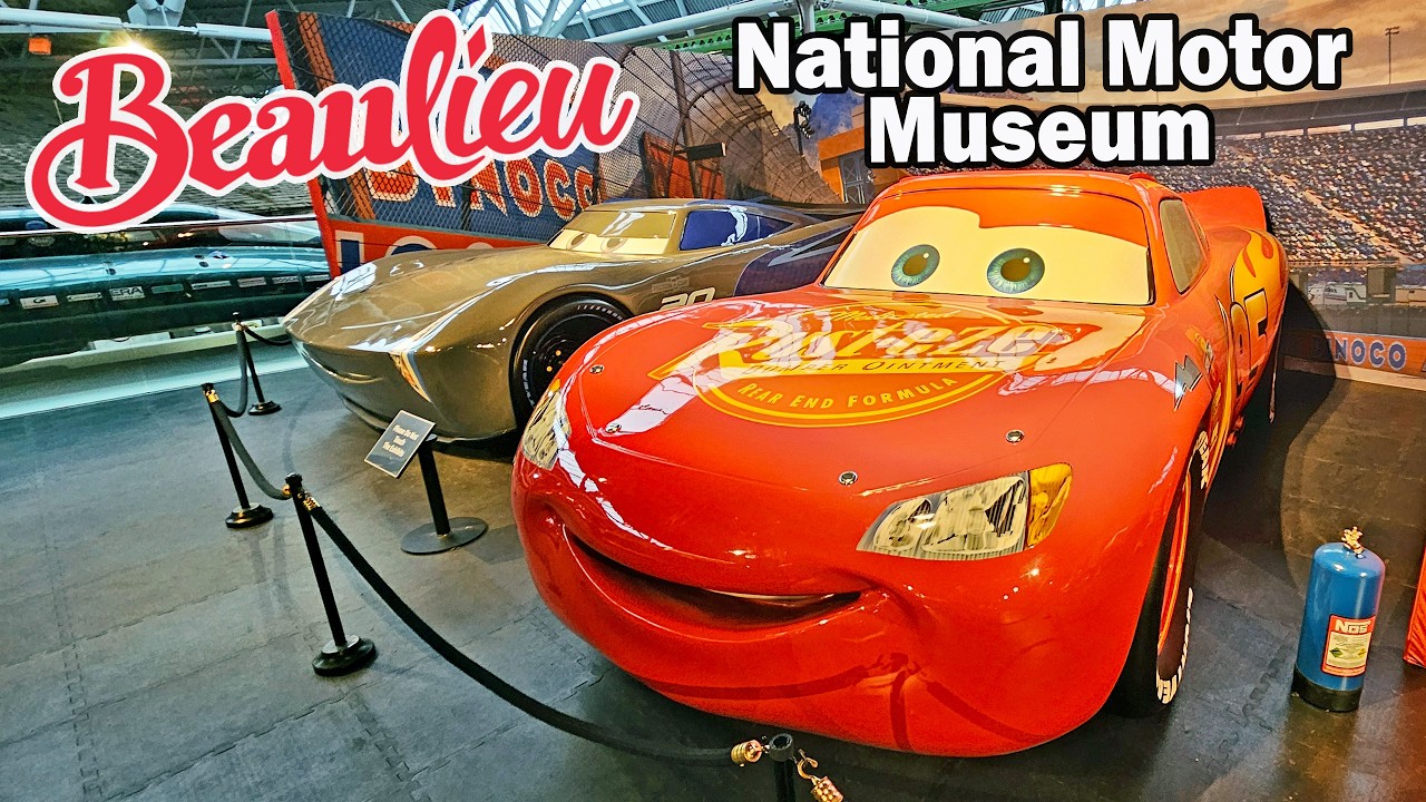 National Motor Museum Full Walkthrough at Beaulieu | Pixar Cars Exhibition (Feb 2026) [4K]