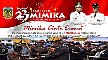 Perayaan HUT Kabupaten Mimika Ke 23 Tahun 2019