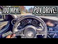 Cutting up in my alfa romeo giulia q4 pov