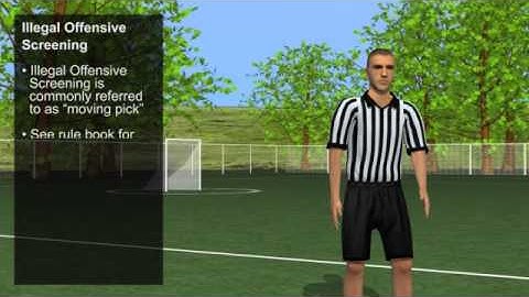 Official Signals: Illegal Offensive Screen