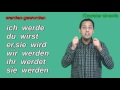 تعلم اللغة الألمانية مع رشيد بطريقة سهلة |الدرس 38| تحويل الأفعال |learn German | Deutschlernen