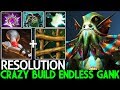 RESOLUTION [Natures Prophet] New Crazy Build Rod of Atos Endless Gank 7.22 Dota 2