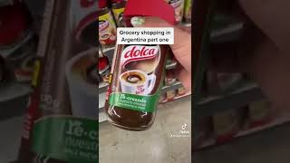 Grocery shopping in Argentina part 1