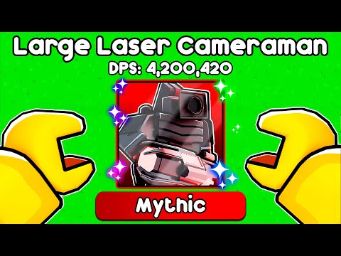 How To UNLOCK Mythic Laser Cameraman In TOILET TOWER DEFENSE