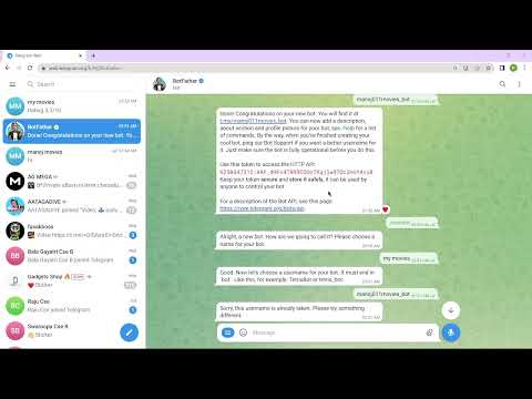 creating telegram bot using node js