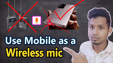 Wireless microphone তৈরি করুন | How to Use Your Smartphone as a Windows Microphone 2021