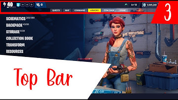 Unity UI Tutorial Chapter 1 Episode 3 - Top Bar