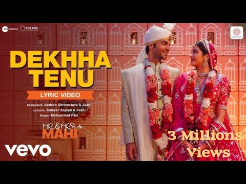Tu Hain Toh | Mr. & Mrs. Mahi | Rajkummar Rao, Janhvi Kapoor | Hunny, Bunny, Sagar | Team Jaani