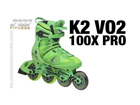 2016 K2 VO2 100X Pro Men's Inline Skate Review - YouTube