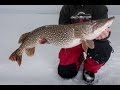 Giant Late Ice Pike on Lake of the Woods - In-Depth Outdoors TV Season 8, Episode 19