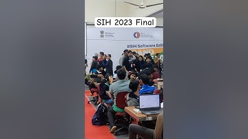 SIH 2023 Final | smart india hackathon 2024