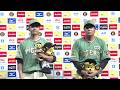 【#大竹耕太郎 選手、#大山悠輔 選手のヒーローインタビュー、#藤川球児 監督インタビュー】 6月17日(水) 阪神vs楽天(甲子園)