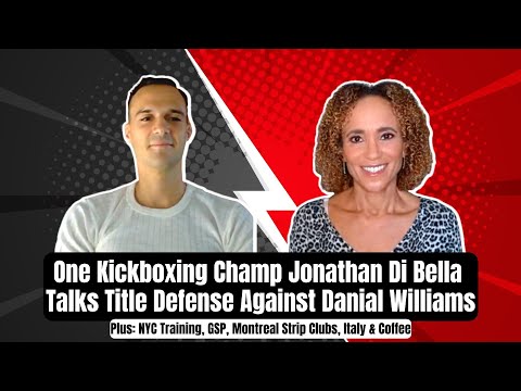 One Kickboxing Champ Jonathan Di Bella Talks Title Defense vs Williams, MMA Option, GSP & Coffee