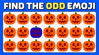 FIND THE ODD EMOJI OUT only a GENIUS can! | Odd One Out Puzzle | Find The Odd Emoji Quizzes