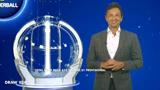 Powerball Results - Draw 1340 - 20 January 2022