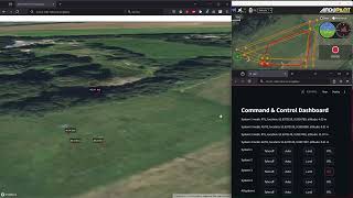 Custom Swarm Control & 3D Visualization for Drone Swarms & Formations