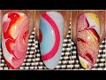 Easy water marble ideas | nail art 2020 |