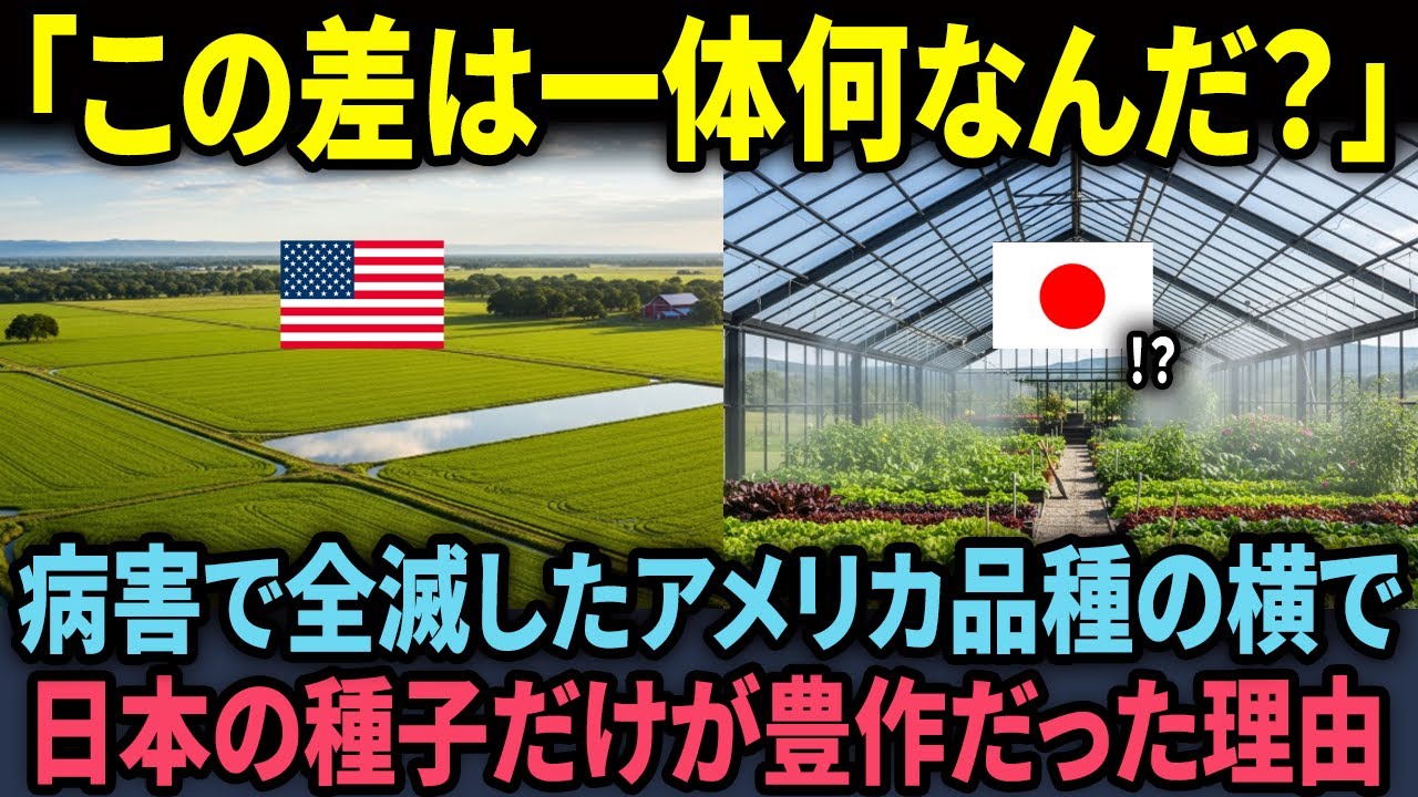 【海外の反応】「日本の農業は古臭い！」完成からわずか3年…アメリカと日本の種子支援の差にインドネシア農家が驚愕した理由
