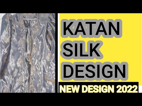 Samina Rani Katan Silk Design 2022/ party dress design for girl //,,samina rani new ...