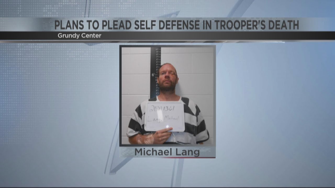 Man accused of killing Iowa State Patrol Sergeant to use self-defense ...