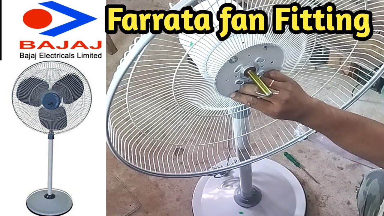 ️ BAJAJ tez farrata Fan Unboxing & assembly How to assembly Bajaj