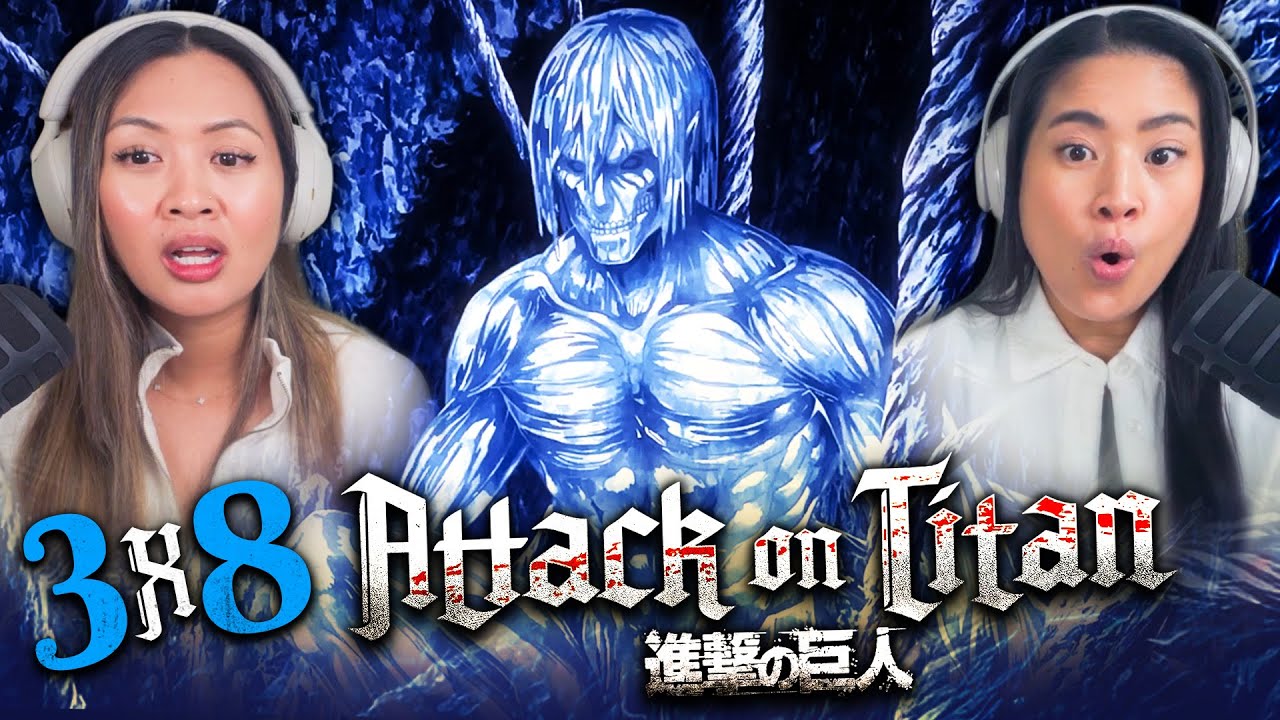 Что за хрень?! Атака титанов, 3 сезон, 8 серия | Реакция и обзор