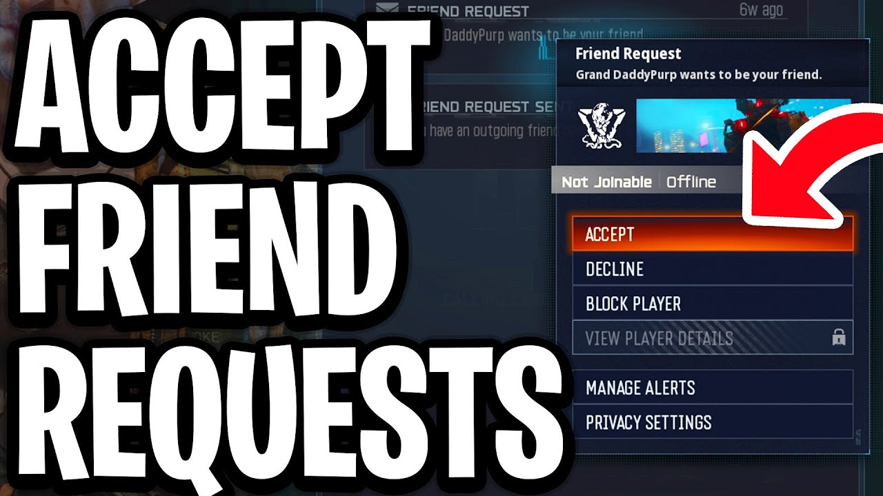 Cod Friendship How to Accept a Friend Request in COD Black Ops 7 - Full Guide - YouTube
