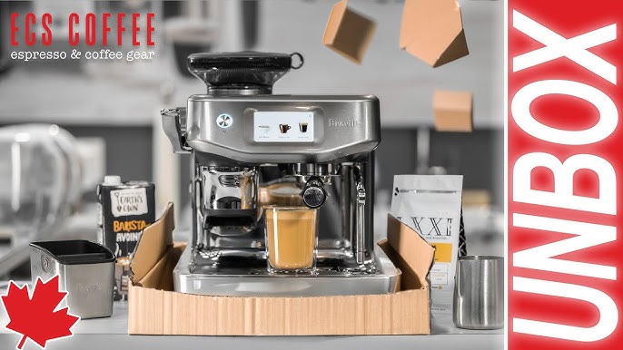 Sage SES875BKS Barista Express Cafetera Espresso con Molinillo 15 Bares