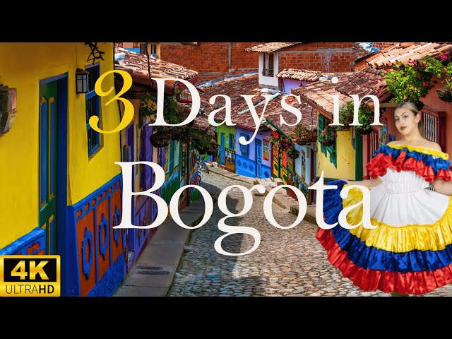 Travel vlog - How to Spend 3 Days in Bogota Colombia | Travel Itinerary