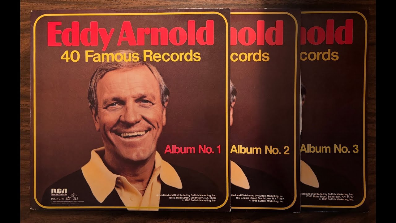 Eddy Arnold – 40 Famous Records: Album No. 1,2,3 - The Best of
