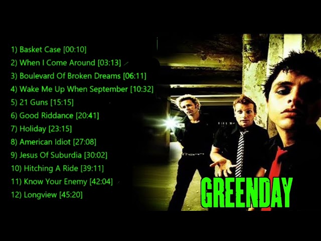 Green Day Greatest Hits class=