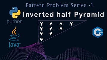 Inverted half Pyramid | Java | C++ | Python | Detailed Explain for Placement | Pattern Problem -4