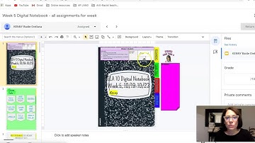 How to update your Google Slides in your Digital Notebook