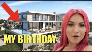 I Rented a MANSION For My BIRTHDAY!!