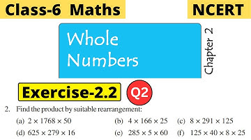 Class 6th Maths NCERT Chapter 2 Whole Numbers Exercise 2.2 Q2 full solved | CBSE Worldz