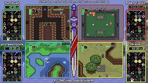 Hard mode (standard start) Mar 15 2021. ALTTP Randomizer Daily Race