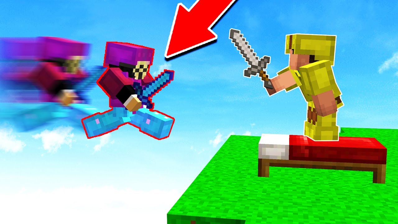 EXTREME HACKER GOES INSANE!! (Minecraft BED WARS) - YouTube