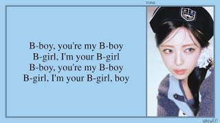 YUNA (유나) - B-Boy (Easy Lyrics)