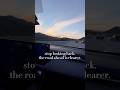 Your sign to keep moving forward. 🌅 #Travel #POV #CarPOV #LifeLessons #ScenicHighway #ScenicViews